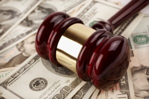 Pierce County Criminal Attorney gavel and money
