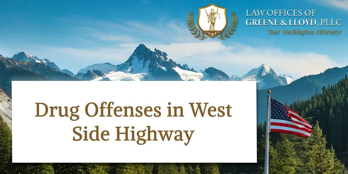 Drug Offenses in West Side Highway Washington - New