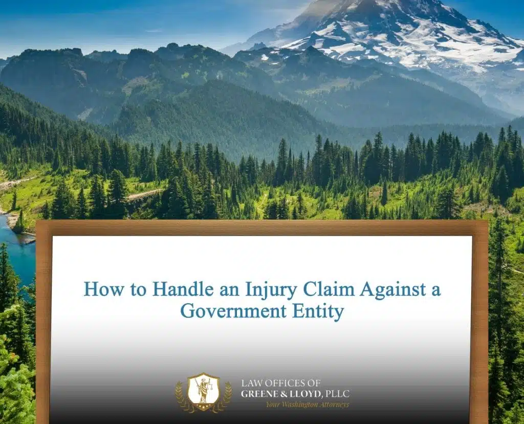 How to Handle an Injury Claim Against a Government Entity