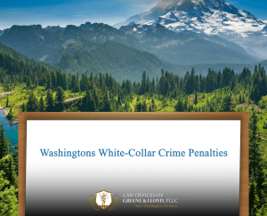 Washingtons White-Collar Crime Penalties