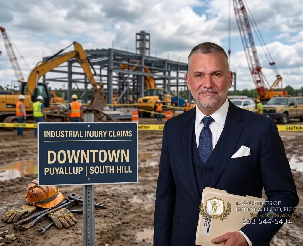 Industrial injury attorney in Puyallup, WA — The Law Offices of Greene & Lloyd