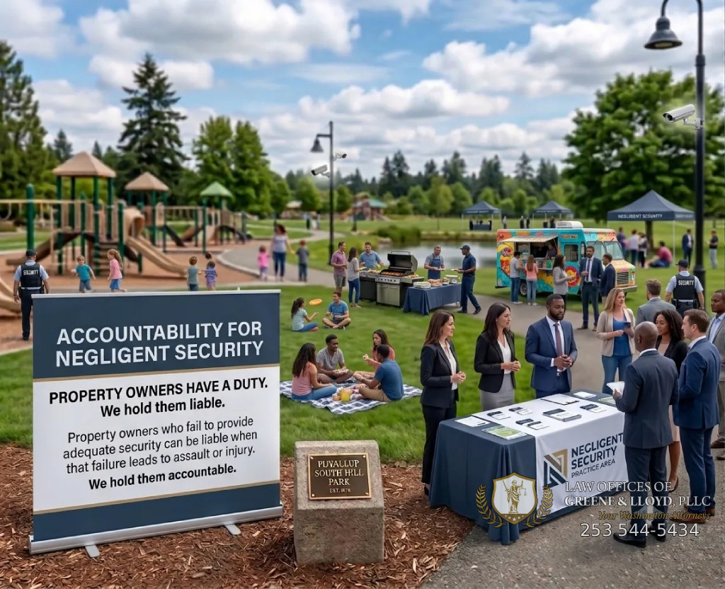 Negligent security attorney in Puyallup, WA — The Law Offices of Greene & Lloyd