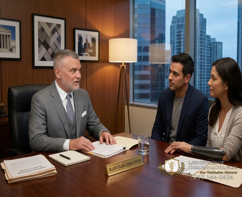 Amputation injury attorney in Puyallup, WA — The Law Offices of Greene & Lloyd